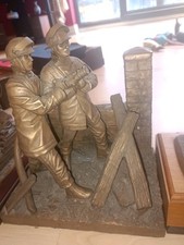 Firefighter brass statues for sale  CLACTON-ON-SEA