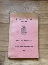 Leander club 1818 for sale  TRURO
