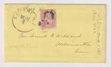 Usado, Capa com cancelamento de patente E4213: EUA #65 na década de 1860 Albany, NY comprar usado  Enviando para Brazil
