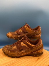 Tênis esportivo feminino Skechers tamanho 9/EU39 couro marrom gancho e laço comprar usado  Enviando para Brazil