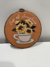 Cup sunshine embroidery for sale  Midland