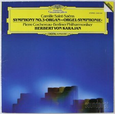 KARAJAN SAINT-SAENS ORGAN SYMPHONY NO.3 DGG ED.1 DIGITAL 2532 045 AS NEW comprar usado  Enviando para Brazil