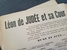 Rare tract antisémite d'occasion  Montpellier-