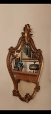Specchiera vintage dorata usato  Treviso