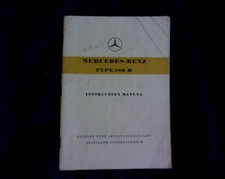 Usado, Mercedes 180 - D 180D Owners Handbook, glovebox manual  comprar usado  Enviando para Brazil