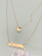 New 18kheart necklace for sale  Fond Du Lac