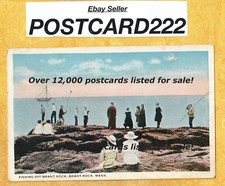 Cartão postal vintage MA Brant Rock 1908-29 PESCA FORA DA MASSA DE ROCHA BRANT comprar usado Cartão postal vintage MA Brant Rock 1908-29 PESCA FORA DA MASSA DE ROCHA BRANT comprar usado  Enviando para Brazil