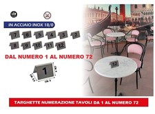 Numeri tavolo numero usato  Pagani