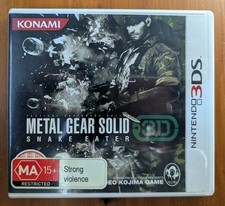 Metal Gear Solid 3D: Snake Eater - Nintendo 3DS - PAL - Completo - Estado perfeito, usado comprar usado  Enviando para Brazil