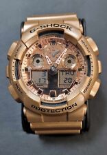 Usado, Relógio Casio G-Shock GA-100GD digital analógico dourado comprar usado  Enviando para Brazil