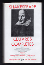 Shakespeare oeuvres complètes d'occasion  Combronde
