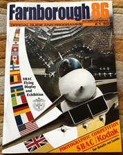 Farnborough guide programme for sale  CHRISTCHURCH