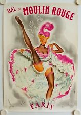 Affiche bal moulin d'occasion  La Courtine