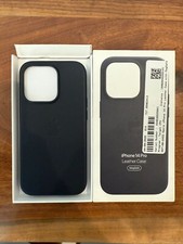 Funda de cuero Apple con MagSafe para iPhone 14 Pro - Medianoche - AUTÉNTICA APPLE segunda mano  Embacar hacia Mexico
