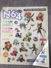 N64 magazine stickers for sale  BEXHILL-ON-SEA