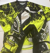 Calça combo Oneal Youth/Kids Element verde/preto motocross jersey grande 12/14 HTF comprar usado  Enviando para Brazil