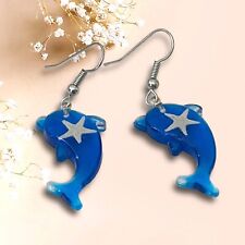 Fashion earrings dolphins for sale  Fontana