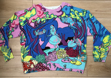 Suéter psicodélico Alice no País das Maravilhas parques da Disney XL gato de Cheshire comprar usado Suéter psicodélico Alice no País das Maravilhas parques da Disney XL gato de Cheshire comprar usado  Enviando para Brazil