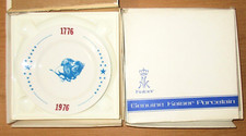 Placa comemorativa do bicentenário americano Buffalo China 7" estrelas de bisão 1776-1976 comprar usado  Enviando para Brazil