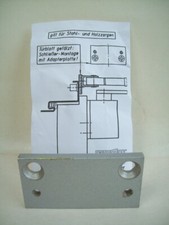 Adapter montageplatte schließ gebraucht kaufen  Nahe