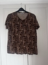 Zara snakeskin shirt for sale  PLYMOUTH