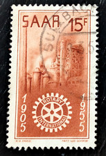 Saarland 1955 mi358 gebraucht kaufen  Oberhausen