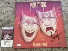 Vince Neil autógrafo autografado Motley Crue Theatre Of Pain capa de vinil certificado de autenticidade JSA comprar usado  Enviando para Brazil
