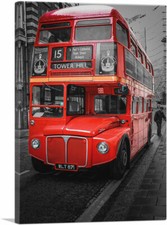 Artcanvas double decker for sale  Niles