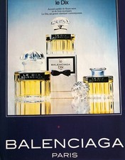 Publicité papier parfum. d'occasion  Douarnenez