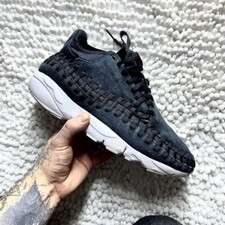 Nike Męskie vintage Air Footscape Tkane czarno-białe trampki na sprzedaż  PL