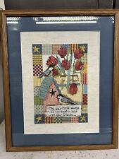 cross framed quilt stitch for sale  Barnesville