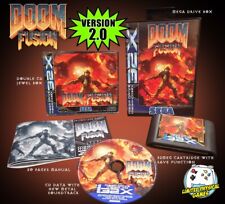 DOOM Fusion v2.1 SEGA MEGA DRIVE 32X + MEGA CD with new HIGH QUALITY soundtrack comprar usado  Enviando para Brazil