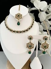 Indian jewellery green for sale  WALSALL