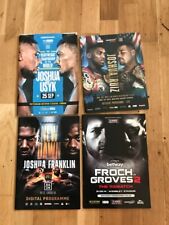 Collection anthony joshua for sale  CHESHAM