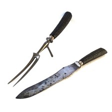 Antica forchetta coltello usato  Villata