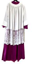 Surplis rochet ancien d'occasion  Saint-Brice-sous-Forêt