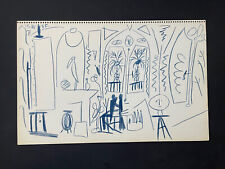 Pablo picasso lithographie d'occasion  Neuilly-Plaisance