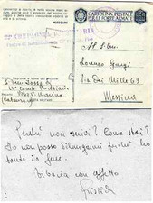 Cartolina postale forze usato  Messina