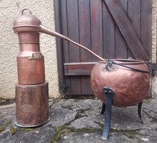 Gros alambic cuivre d'occasion  Denicé