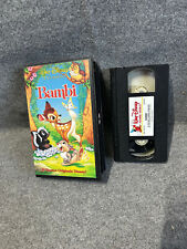 Videocassetta vhs bambi usato  Palermo