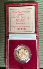 1989 gold proof for sale  SALISBURY