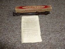 Vintage schott descant for sale  HEANOR