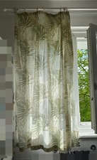 übergardinen gardinen floral gebraucht kaufen  Berlin