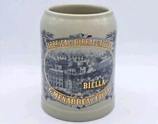 Boccale birra menabrea usato  Bologna