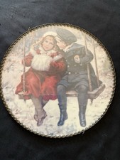 Vintage winter scene for sale  Luck