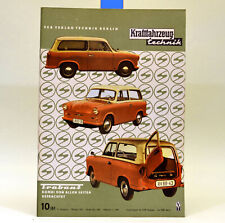 NRD KfT Kraftvehicletechnik 10 1961 Trabant Kombi ZAK Motorower Komar Gokart na sprzedaż  Wysyłka do Poland