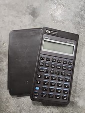 Usado, Calculadora científica HP HEWLETT PACKARD 27S com estojo deslizante testada e funciona comprar usado  Enviando para Brazil