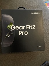 Smartwatch Samsung Gear Fit2 Pro 51mm estojo de alumínio pulseira fina preta comprar usado  Enviando para Brazil