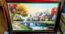 Signed thomas kinkade for sale  Oxnard