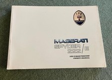 Maserati 222 and d'occasion  Expédié en Belgium